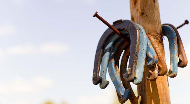 Le mauvais fer à cheval