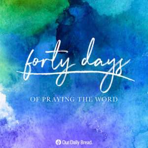 40 Days of Praying the Word