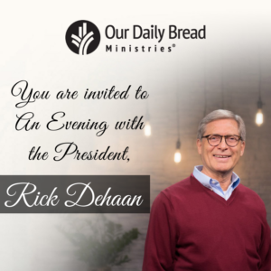 Meet our President, Mr. Rick DeHaan!