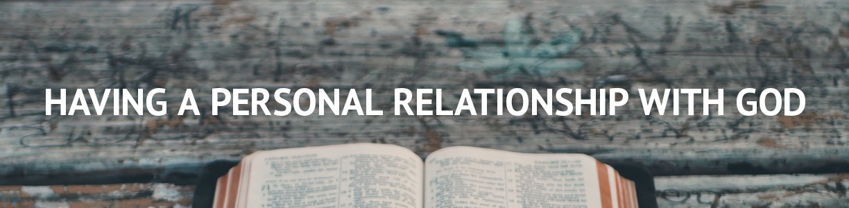 how to have a relationship with god